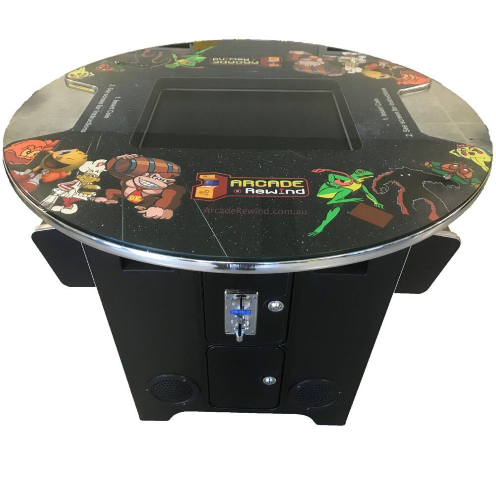 Round Cocktail Arcade Machine