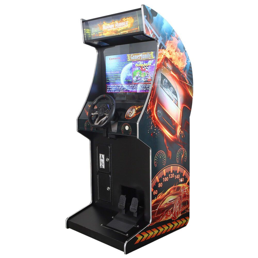 Arcade Rewind 107 Game Driving Upright Arcade Machine