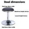 Pair of Gas lift stools