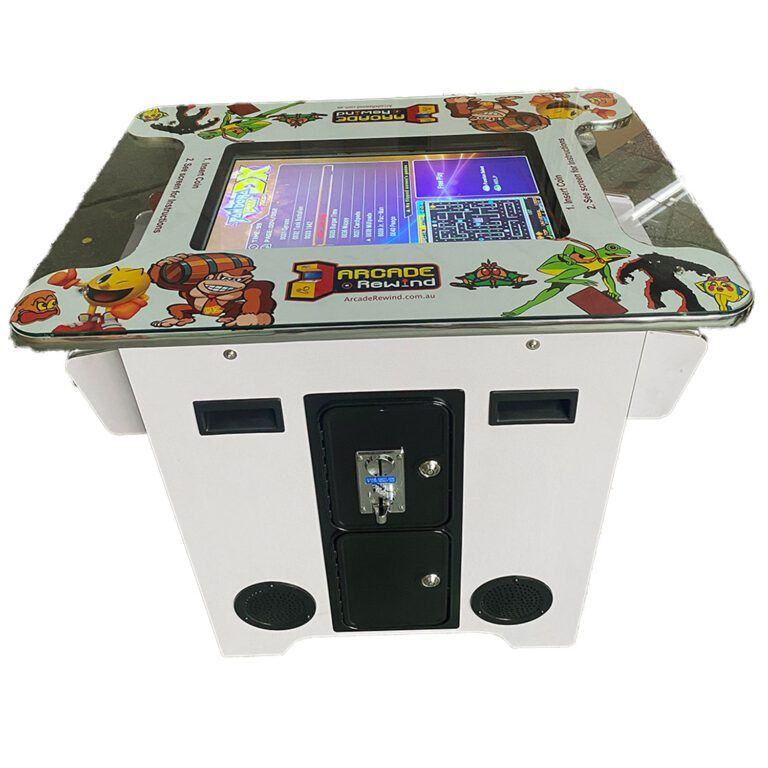 White Cocktail Arcade Machine For Sale Arcade Rewind