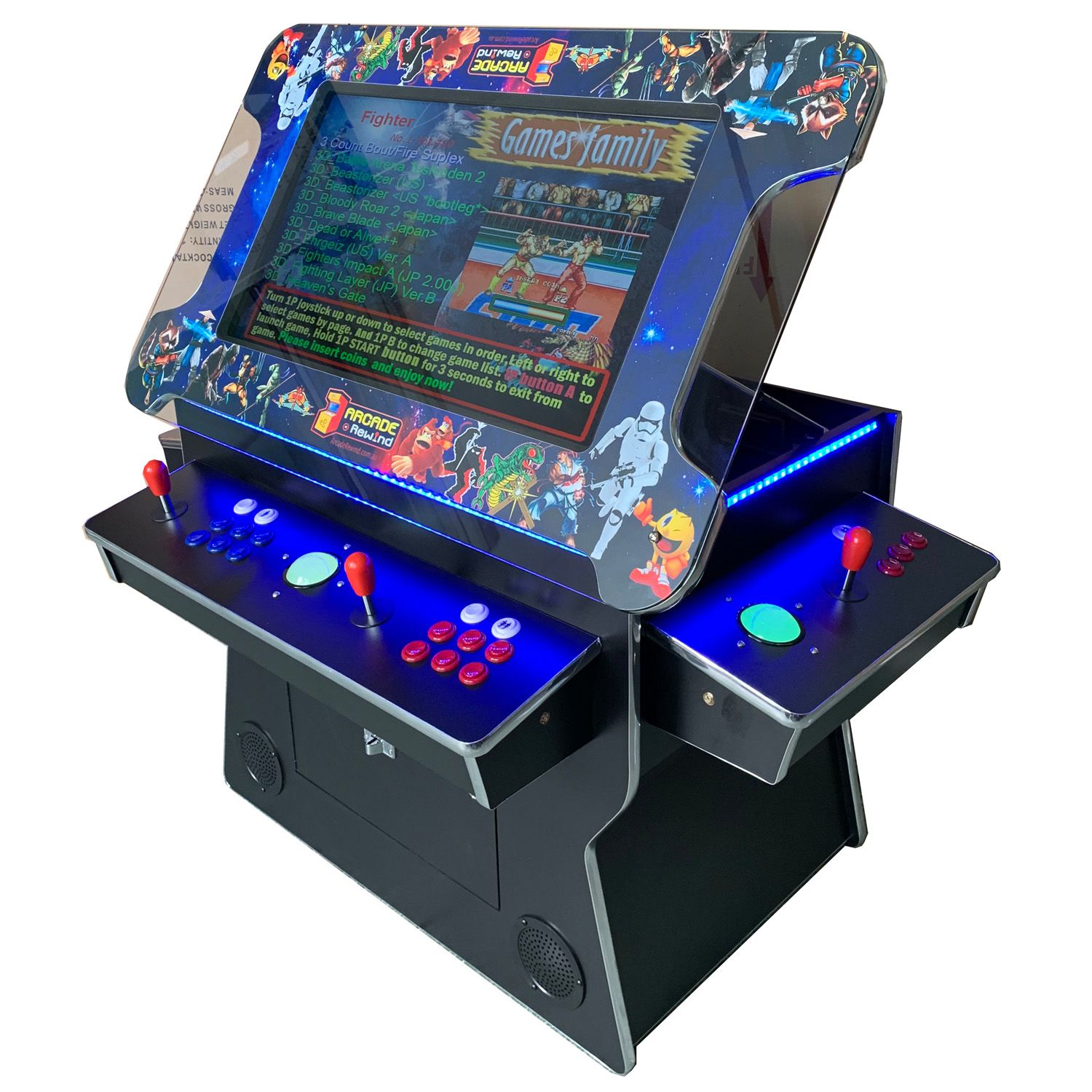 Arcade Rewind 4700 Game Tilt Tail