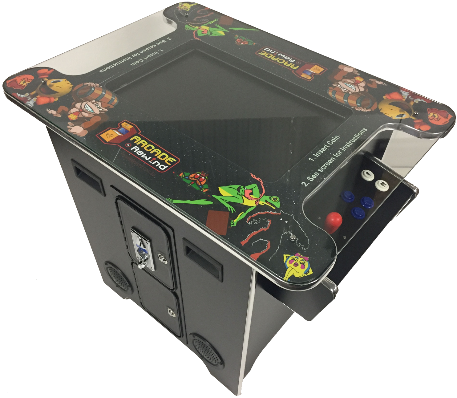 Pacman Arcade Multi Game With Built in Fridge! Plays 60 to 400 Games! For  Sale | Billiards N More