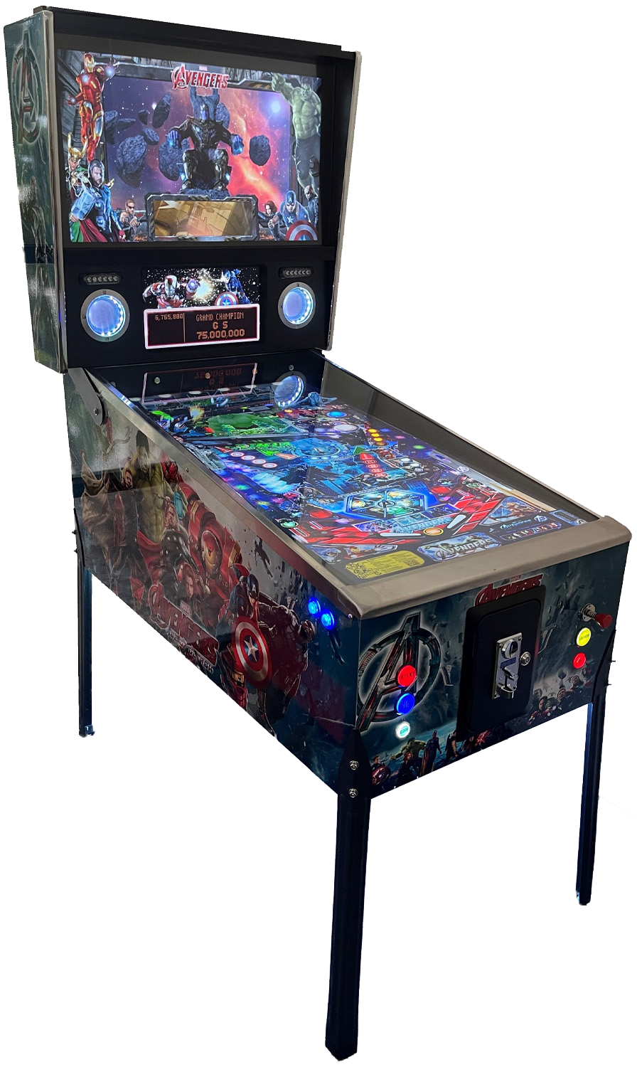 Avengers Virtual Pinball Machine