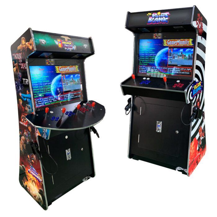 Arcade Rewind Upright Shooter Arcade Machines two or Four player for sale Brisbane