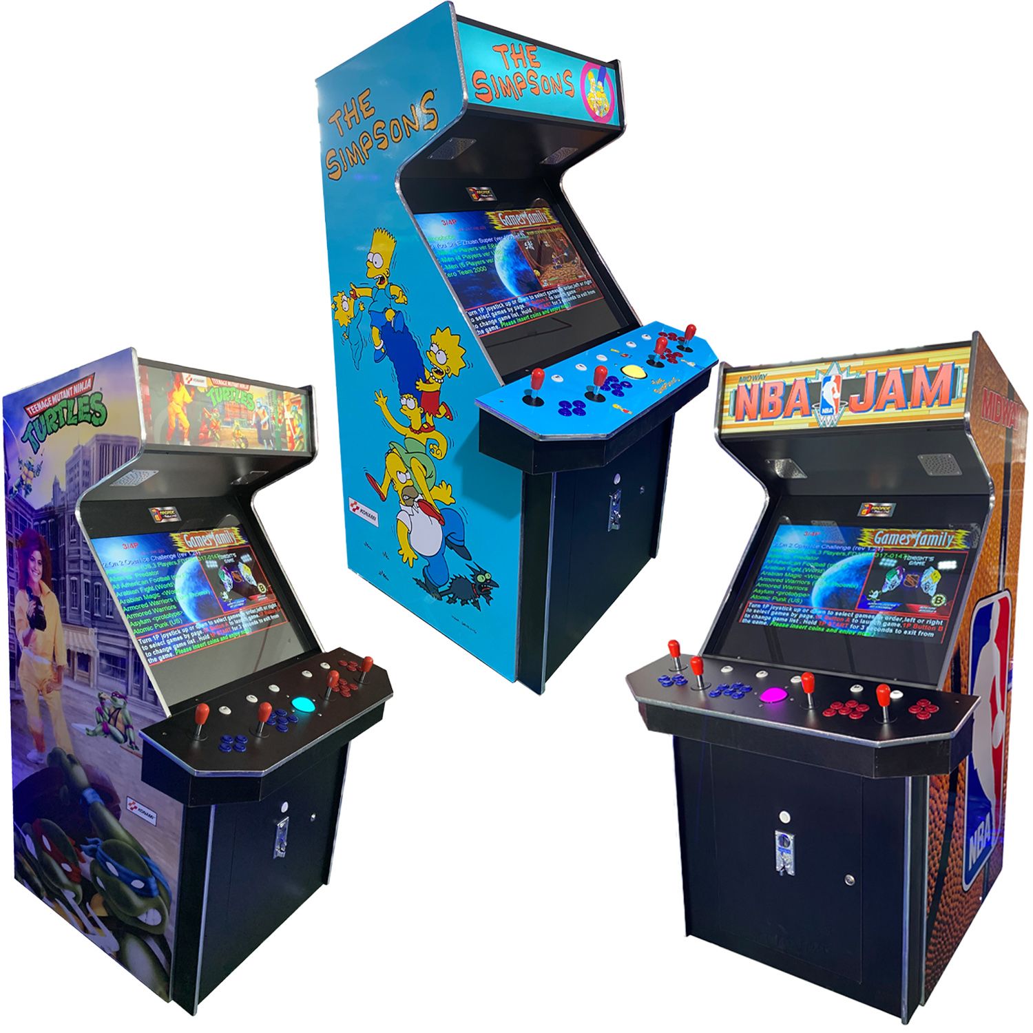 4700 Game Traditional Style Upright Arcade Machine