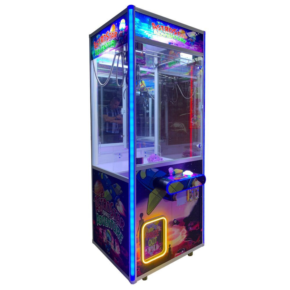 Arcade Rewind AstroStar Adventure Claw Crane Machine for sale Perth