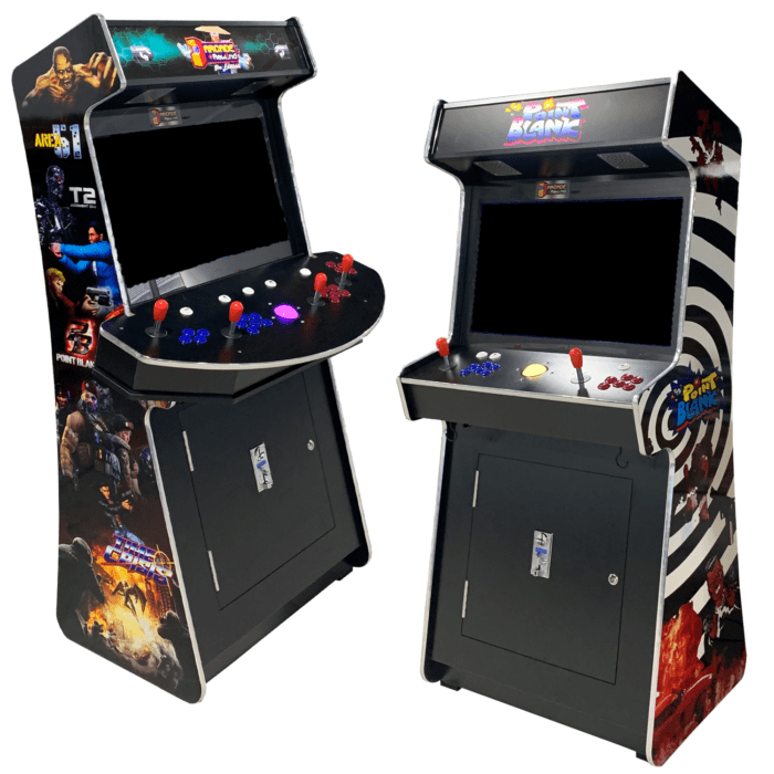 Arcade Rewind Upright Shooter Arcade Machines two or Four player for sale Melbourne